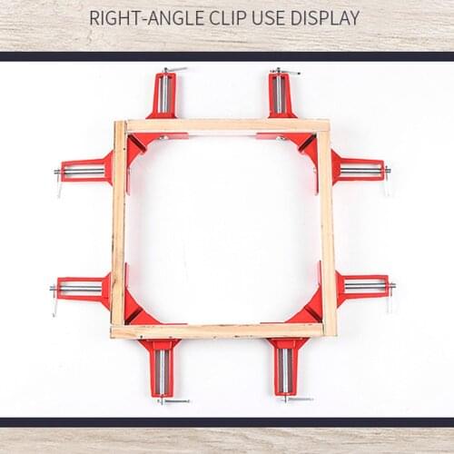 Woodworking Tools 90 Degree Right Angle Clamp DIY Corner Clamps Fish Tank Glass Wood Picture Frame Woodwork Corner Clamp