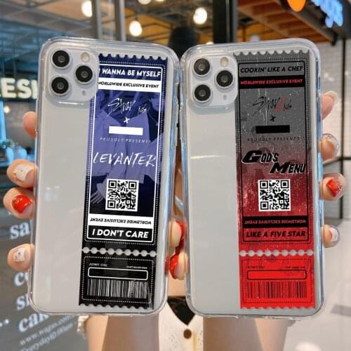 Funda For Xiaomi Redmi Mi Note 10 S 10T 11 9 9C 9S SE 8 8T 7 6 5 K40 Lite Pro Max Poco X3 NFC F3 Luxury Stray Kids Tickets Cases