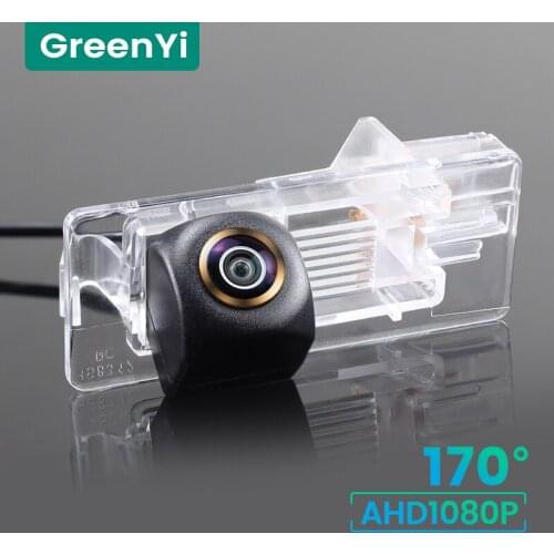 GreenYi 1080P HD 170° Car Rear View Camera For Renault Clio 3 III 4 IV Lutecia 2012-2018 Fluence 2013-2015 Reverse Vehicle AHD