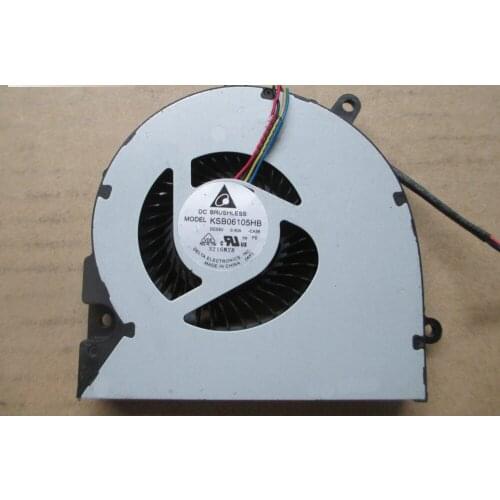 5pcs new laptop cpu cooling fan for ASUS X75A XJ4 X75VD X75 F75A notebook cooler KSB06105HB-CA56 KSB06105HB -CA56