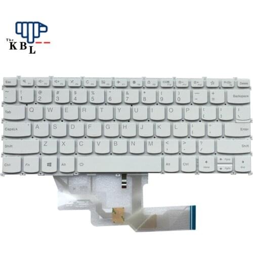 New For Lenovo Xiaoxin Pro-13 2019 US Language Backlit White Laptop Keyboard PNSN20V28110 SG-95473-XUA PK131GY3D00 39PE570