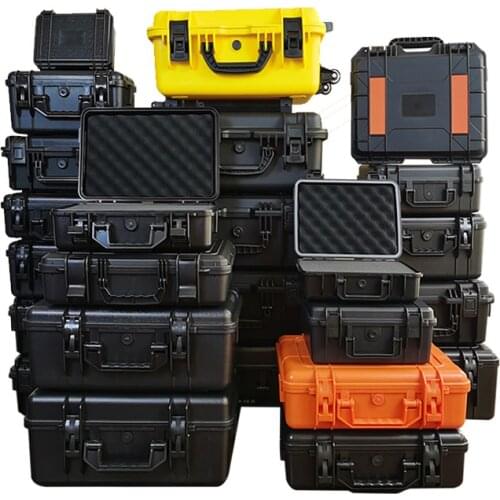 Plastic Instrument Box Safety protection Equipment ToolBox sealing moisture-proof Hardware Storage Tool case With sponge