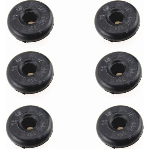 READXT 2/6 Pcs For vw Bora Jetta 6 MK6 Engine Cover Interior Support Rod Rubber Bracket Bearing Hood Strut Bar Rubber Ring Mat