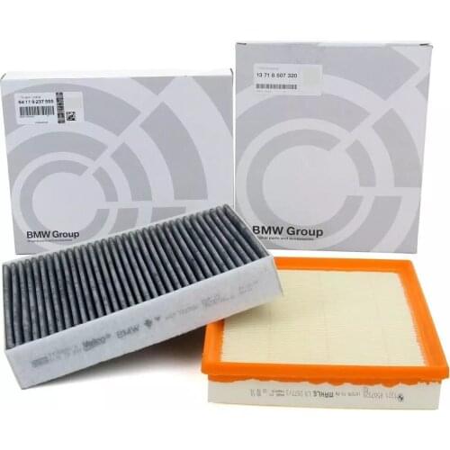 Engine Air Filter Cabin Filter 2Pcs For Bmw F20 F21 116i 118i 125i 2010-2019 F22 F23 F30 F80 F31 F34 316i 320i 328i AC