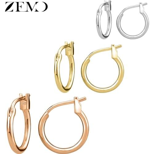 Women's Gold Earrings ZEMO China