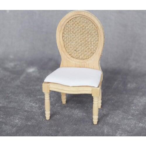 1/12 dollhouse armchair miniature furniture living room accessories wooden toys