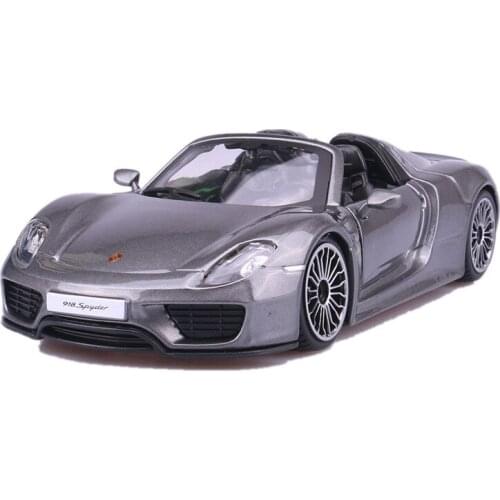 1:24 718 boxster 918 sider high simulation alloy sports car model for children gifts