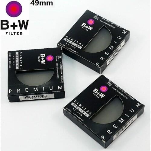 B+W CPL 49mm KSM Digital XS-PRO MRC Nano Haze Filter Polarizer/Polarizing CIR-PL Multicoat Protective For Camera Lens