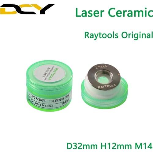 Raytools Original Ceramic Nozzle Holder 120274100B D32mm For Raytools Fiber Laser Cutting Head BT240S BM109 BM111 BM114S