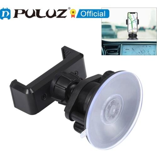 PULUZ 360 Degree Rotating Suction Cup Clamp Holder Bracket For iPhone/ Galaxy/ Huawei/ Xiaomi/ Sony/ HTC and other Smartphones