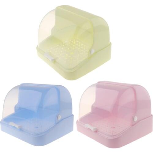 Baby Bottle Drying Racks with Anti-dust Cover - Nursing Bottle Storage Box - Dinnerware Organizer