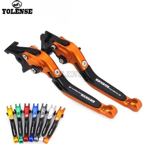 For DUCATI 899 Panigale 899Panigale 2014-2015 Motorcycle Accessories Folding Extendable Brake Clutch Levers LOGO 899 Panigale