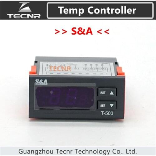 S&A Temperature Controller Display T-503 T-504 T-506 for industry water cool chiller CW3000 CW5000 CW5200