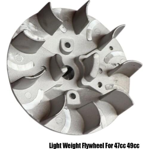 Minimoto Recoil Pull Starter Light Weight Flywheel For 47cc 49cc Engine Pocket Bike Mini Moto Kids Dirt Quad ATV Free Shipping