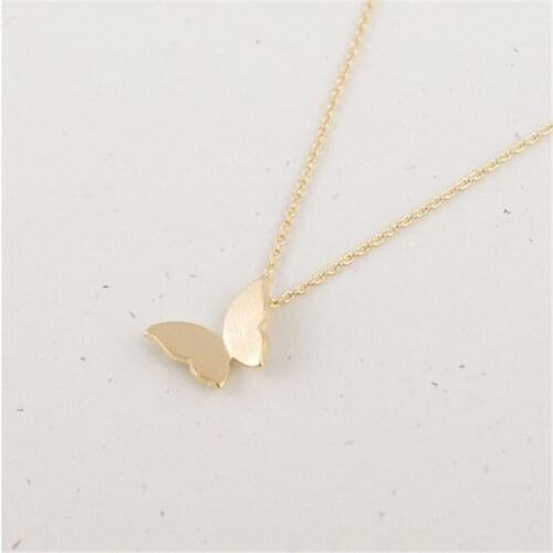 Fashion delicate butterfly pendant necklaces necklaces for women