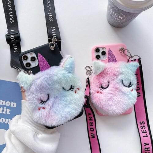 Wallet unicorn cat soft Phone Case For Huawei Y5 Y6 Y9 2019 Y9S Y5P Y7P 2020 Y6P P Smart Z Y8S P Smart Pro Y7 Y9 Prime Cover