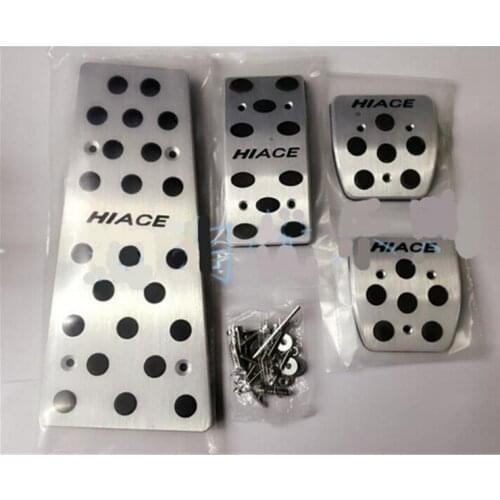 HIACE 200 series accelerator pedal cover brake pedal cover clutch pedal cover Hiace pedal decoration