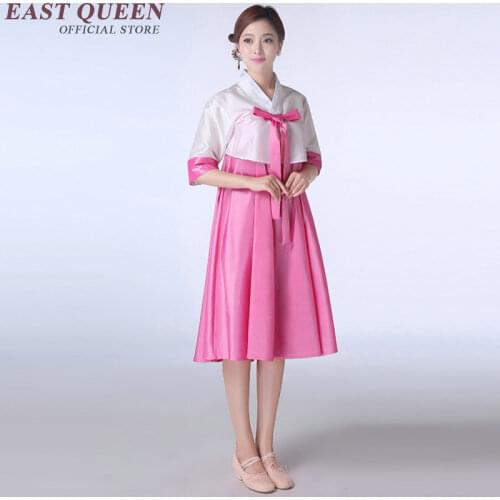 Korean hanbok new design hanbok korean dress summer style short dresses korean traditional clothing free shipping AA471