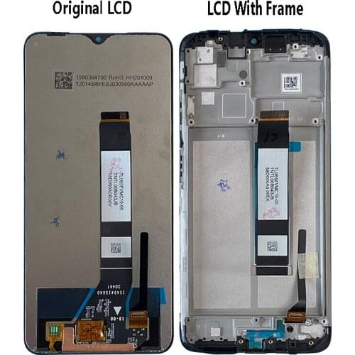 Original 6.53'' For Xiaomi Poco M2 MZB9919IN M2004J19PI LCD Display Touch Screen Digitizer Panel Assembly
