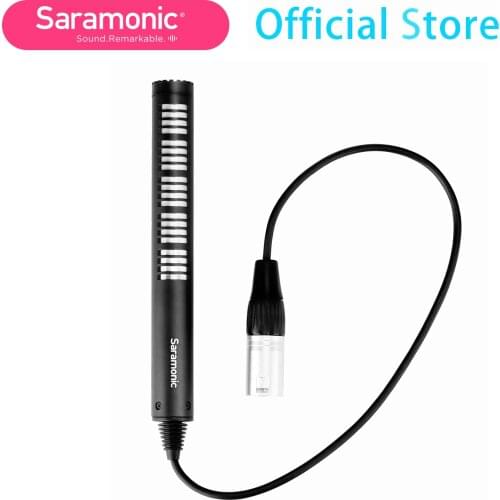 Saramonic SR-NV5 Directional Condenser Microphone for Camera Camcorder DSLR Videomaking ENG Filmmaking Field Recording Broadcast