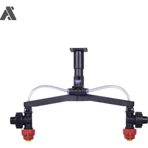 Agricultural plant protection drone Y-type dual-nozzle