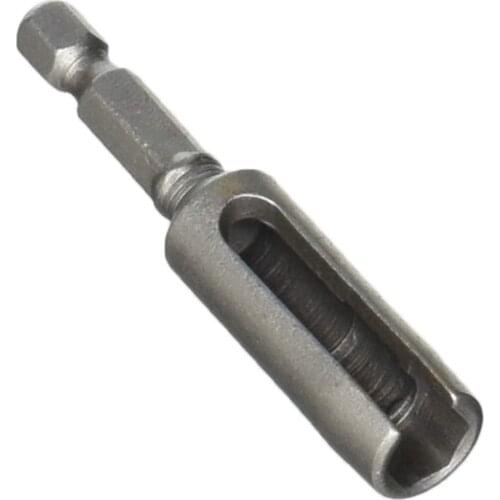 Various 1/4" 65~100mm Length Hex Nut Socket Slotted Extension Driver Chrome Vanadium Alloy Steel Hex Nuts Driver 1pcs/2pcs