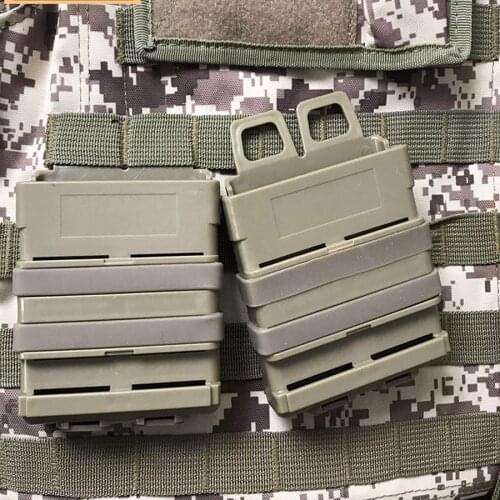 MG-02 Army Tactical M4 5.56 Molle Magazine Pouches Military Wargame Airsoft Fast Mag Holder Hunting Pistol Double Magazine Bag