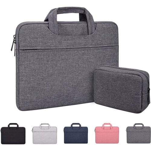 Laptop Sleeve Handbag Protective Bag Notebook 12 13.3 14 15.6 inch Carrying Case For Macbook Air Pro Asus Acer Lenovo Dell Men