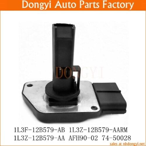 Mass Air Flow Sensor OE No. 1L3F-12B579-AB 1L3F12B579AB 1L3Z-12B579-AARM 1L3Z12B579AARM 1L3Z-12B579-AA AFH90-02 74-50028
