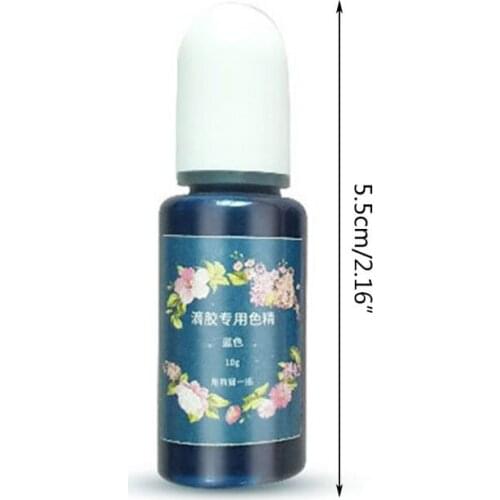 10 Pcs/set DIY Crafts Handmade Epoxy Pigment Jewelry Making Accessories Oily Dye