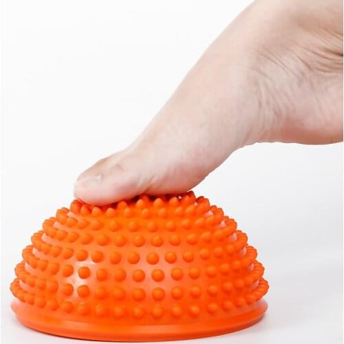 Massage ball durian ball early education feeling system balance training Yoga Fitness muscle relaxation semicircle sole massage
