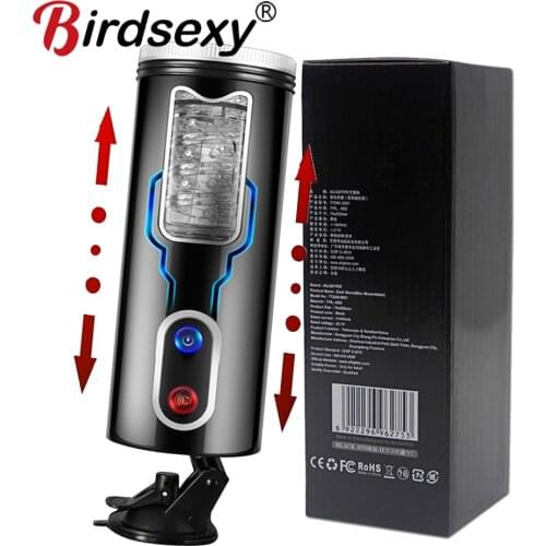Masturbator For Men Sex Shop Automatic Sucking Male Masturbator Cup Voice Sex Oral Suction Blowjob Real Vagina Sucking Vibrator