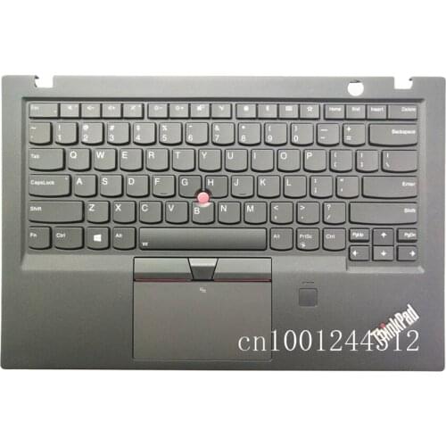 New Original For Thinkpad X1 Carbon Gen 5 (20K3, 20K4) 2017 Palmrest Upper Case Keyboard Bezel Cover 01ER623 01ER664