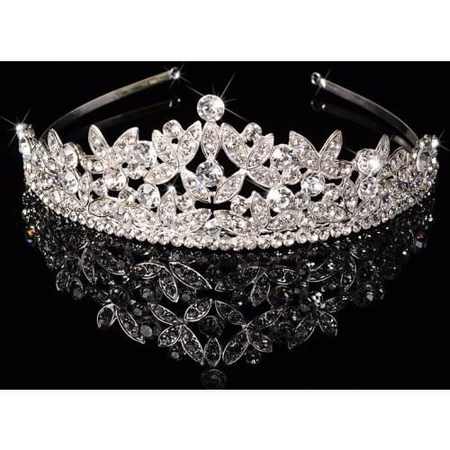 New Alloy Ornaments L Rhinestone Bridal Headwear Bridal Crown Hoop Headwear Women Jewelry 180601-3