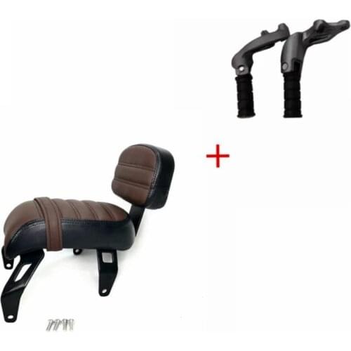 Motorcycle Rear Seat Pad Pillow Sissy Bar For indian Bobber