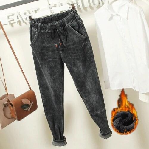 Женские джинсы бойфренды QEWSDRFG China At AliExpress