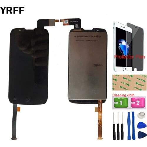 LCD Display Touch Screen For DNS S4502 4502 S4502M Digitizer Assembly LCD Display Front Glass Sensor Phone Parts Tools