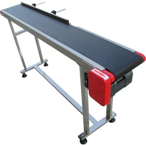 SGZ-SSJA8D Small belt conveyor band carrier PVC line sorting conveyor for bottles/ food customized moving belt, rotating table