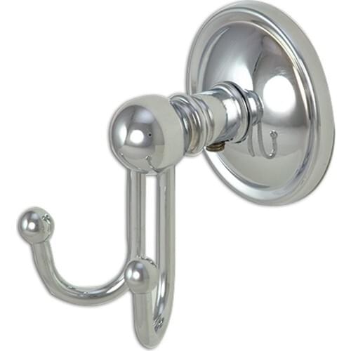 Steel Bathroom Classic 2'li Robe Hook