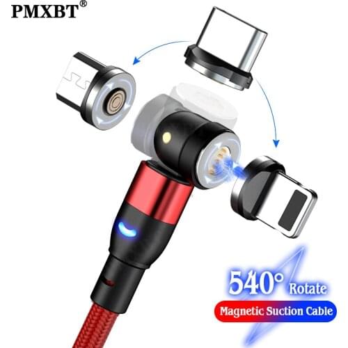 USB Magnetic Charging Cable For Micro Type-C 8 Pin Fast Charging Cable For Iphone Huawei Samsung Android Mobile Phone Cord Wire