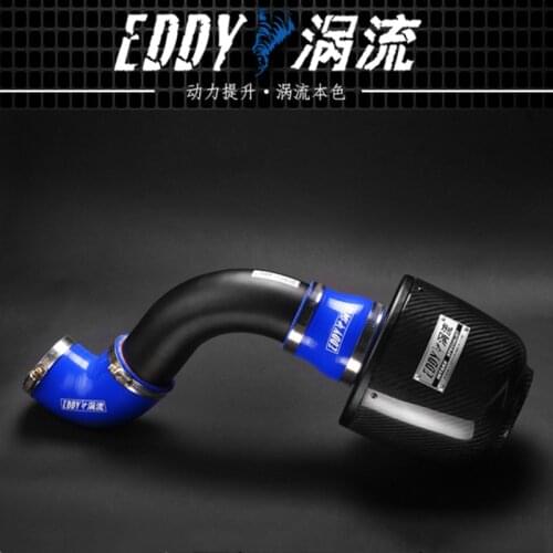 EDDY Intake System Air Intake Pipe & Carbon Fiber Air Filter for Mitsubishi Lancer-ex 1.6 2013-2014 Car Engine Parts