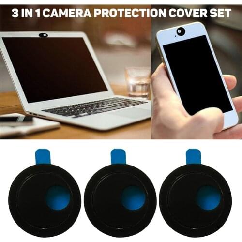 3pcs Computer Camera Covers Laptop Webcam Privacy Cover Protective Blocker Privacy Protection Cover For Anti Peeping Camera