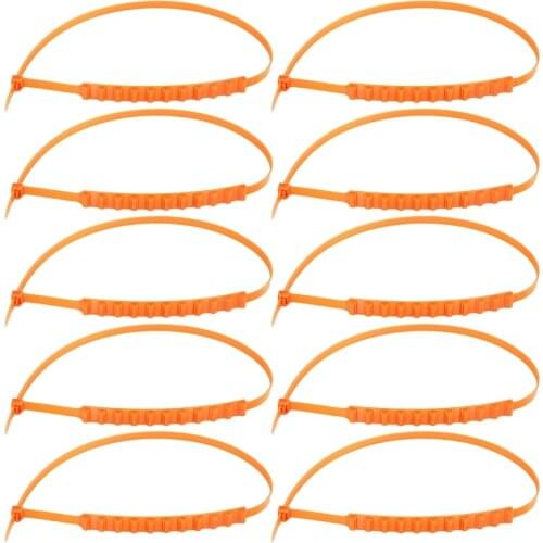 10pcs/set Car Universal Anti-skid Snow Chain Off-road Vehicle Emergency Ties Q9QD