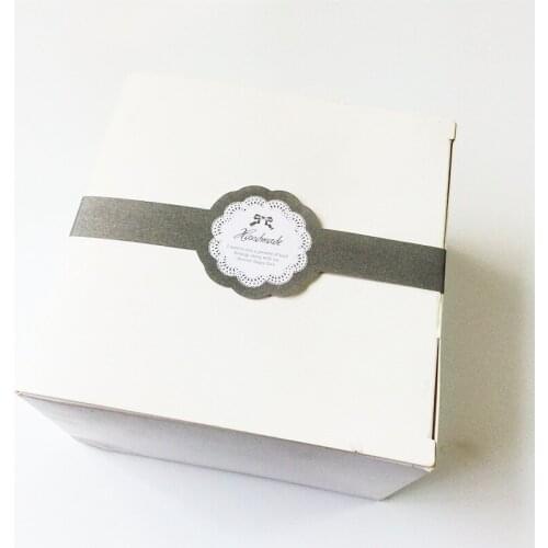 150pcs/lot Ribbon Style Strip Design Cake Packaging Seal Label Creative Decor DIY Gift Stickers