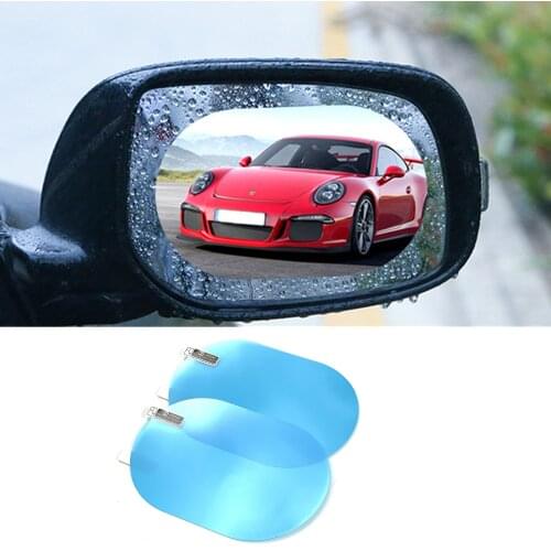 2Pcs Car Rearview Mirror Anti Water Film For Volvo S40 S60 S80 S90 S40 XC60 XC90 V40 V60 V90 C30 XC40 XC70 V70