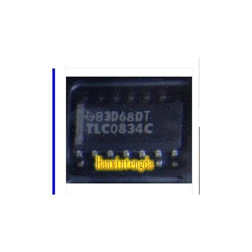 2pcs/lot TLC0834C TLC0834I SOP14 [SMD]