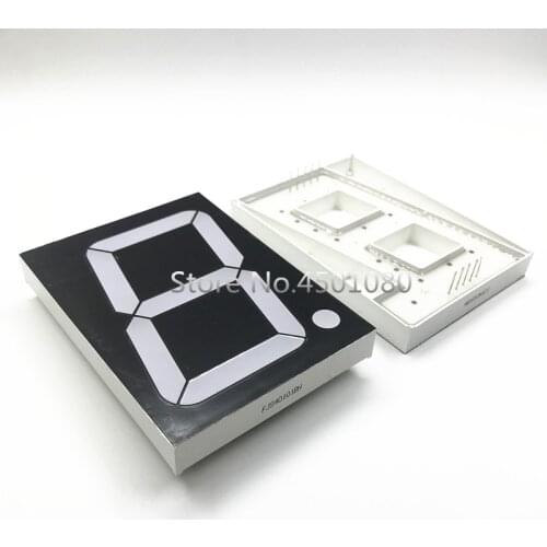 5pcs/lot 40101BS 4 inch 7 segment Red Displays Digital Tube 10PIN Common anode LED Digital Tube