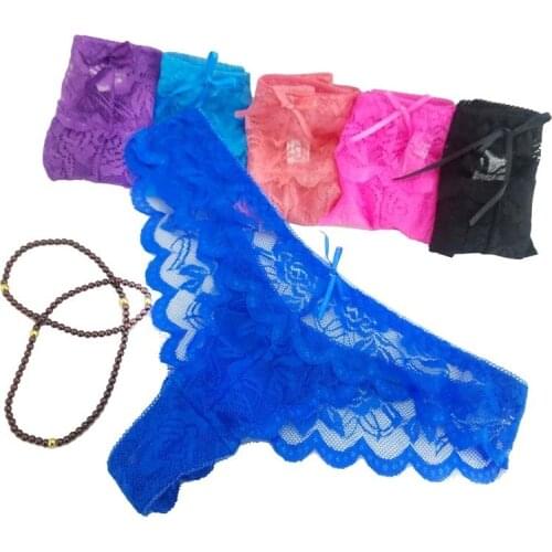 6colors lace Womens Sexy Thongs G-string Underwear Panties Briefs For Ladies T-back, 1pcs/Lot,169