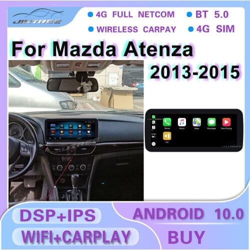128G Android Car Radio For Atenza 2013 2014 2015 Car Monitor Stereo Multimedia Player Vehicle Navigation Dual System Head Unit