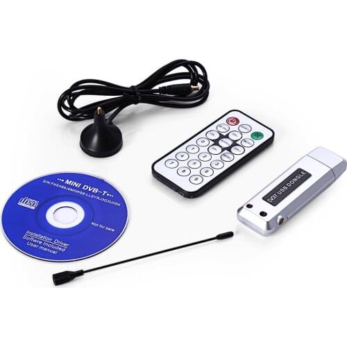 Digital DVB-T TV Stick HDTV TV Stick Tuner Receiver Recorder TV Radio with Antenna with Remote for Laptop tablet pc network